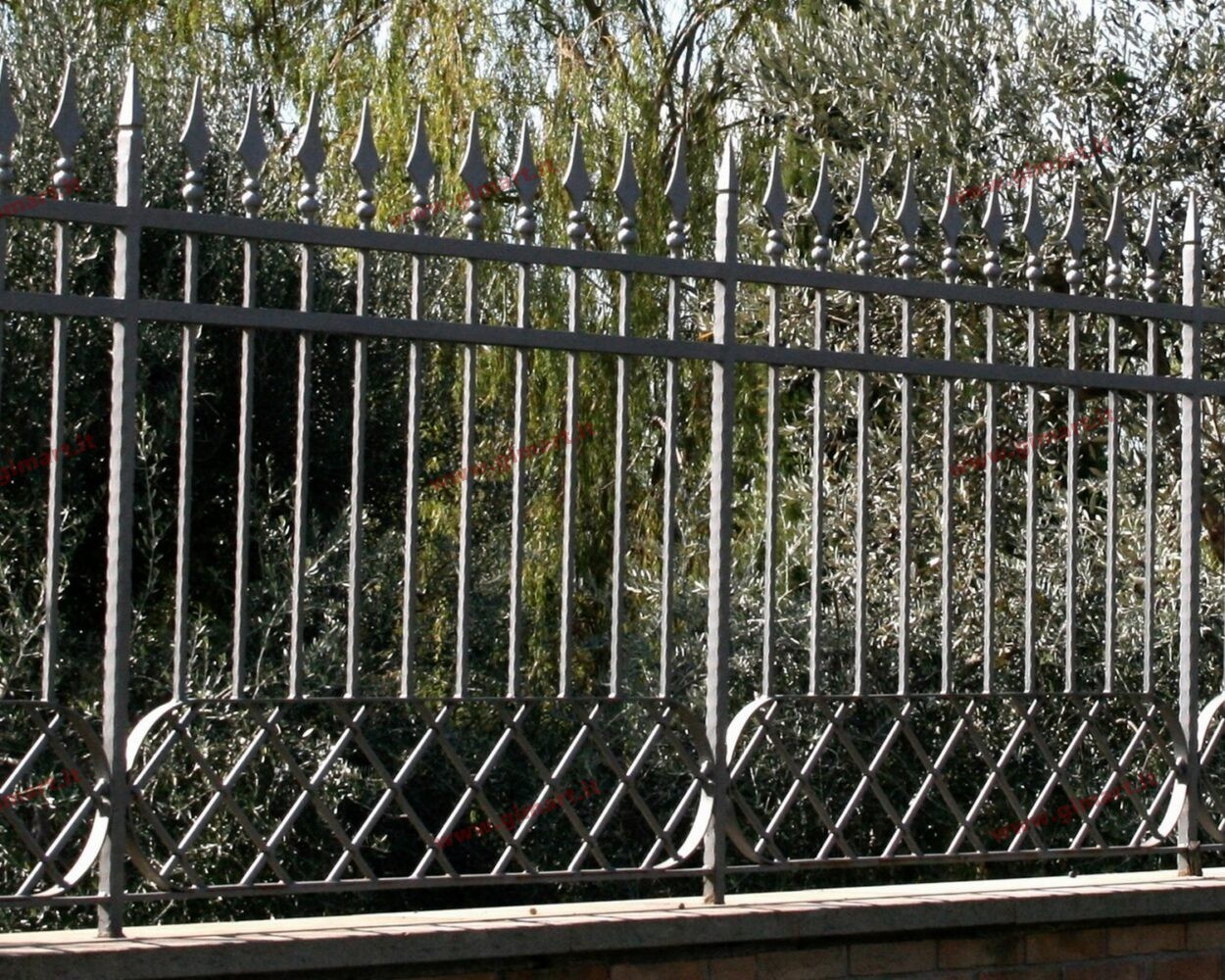 Recinzione ferro battuto Angela Gimart Cancelli e recinzioni