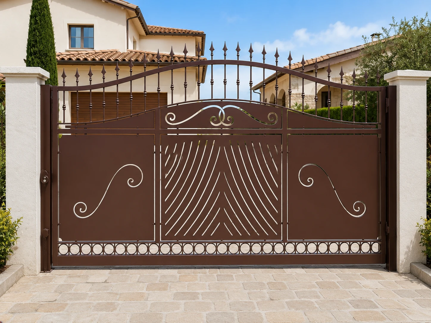 Cancello scorrevole Ambra dal design GIMART