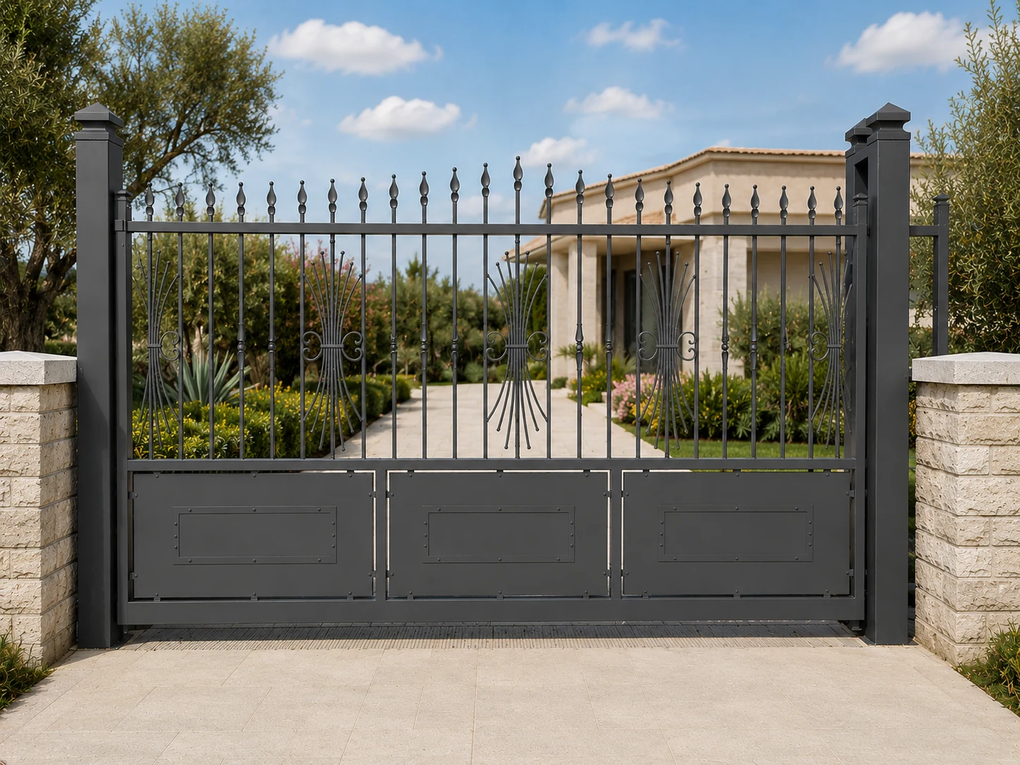 Cancello scorrevole Carmela dal design GIMART