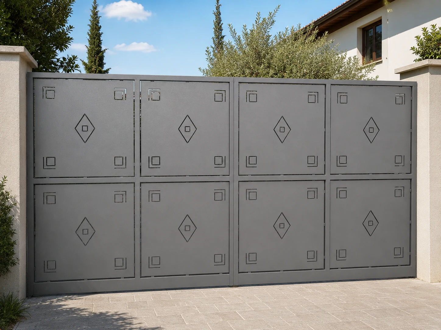 Cancello scorrevole Dalia dal design GIMART