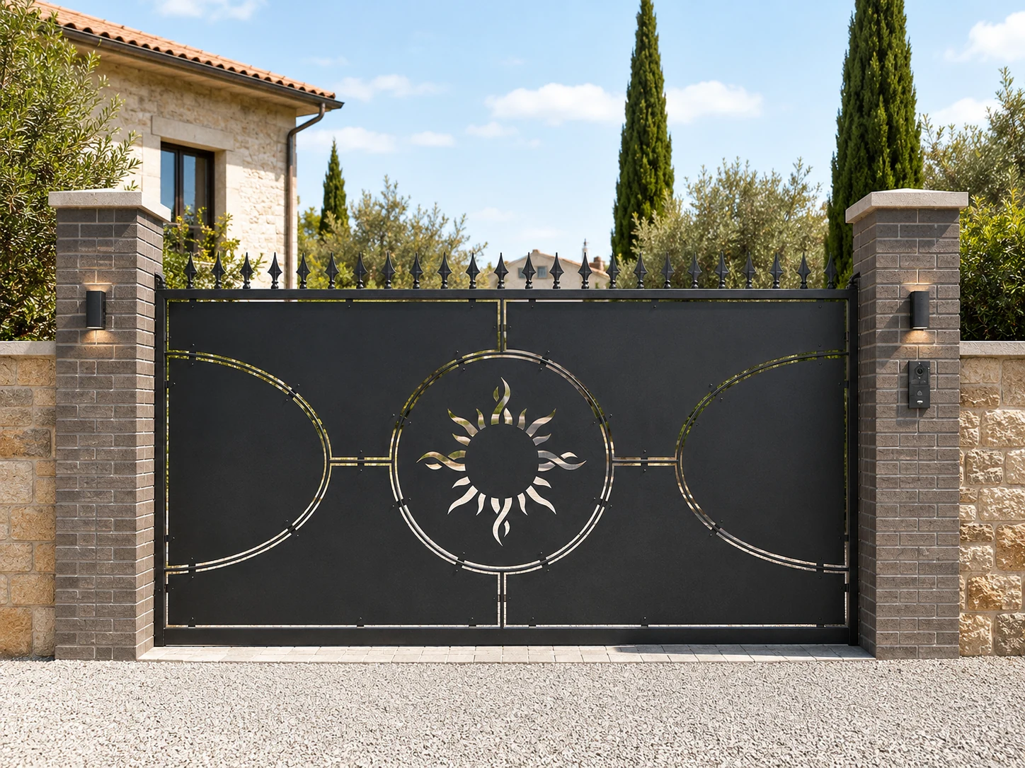 Cancello scorrevole Elisabetta dal design GIMART
