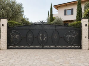 Cancello scorrevole Giulia - Cancelli scorrevoli - GIMART cancelli in ferro