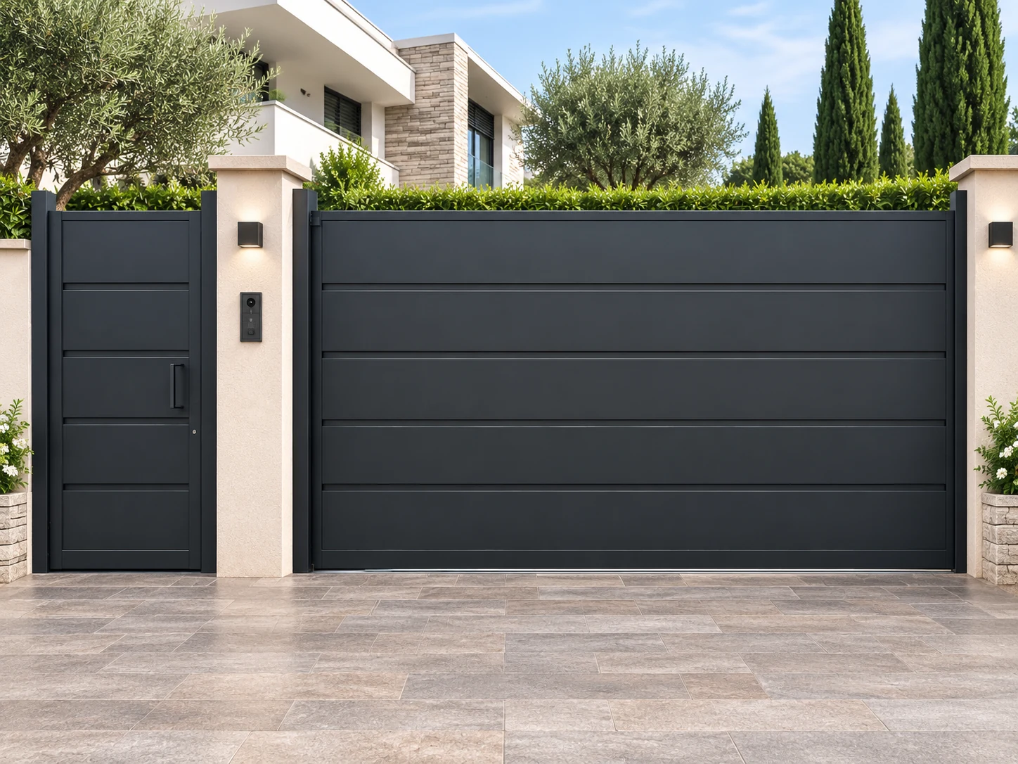 Cancello scorrevole Ines dal design GIMART