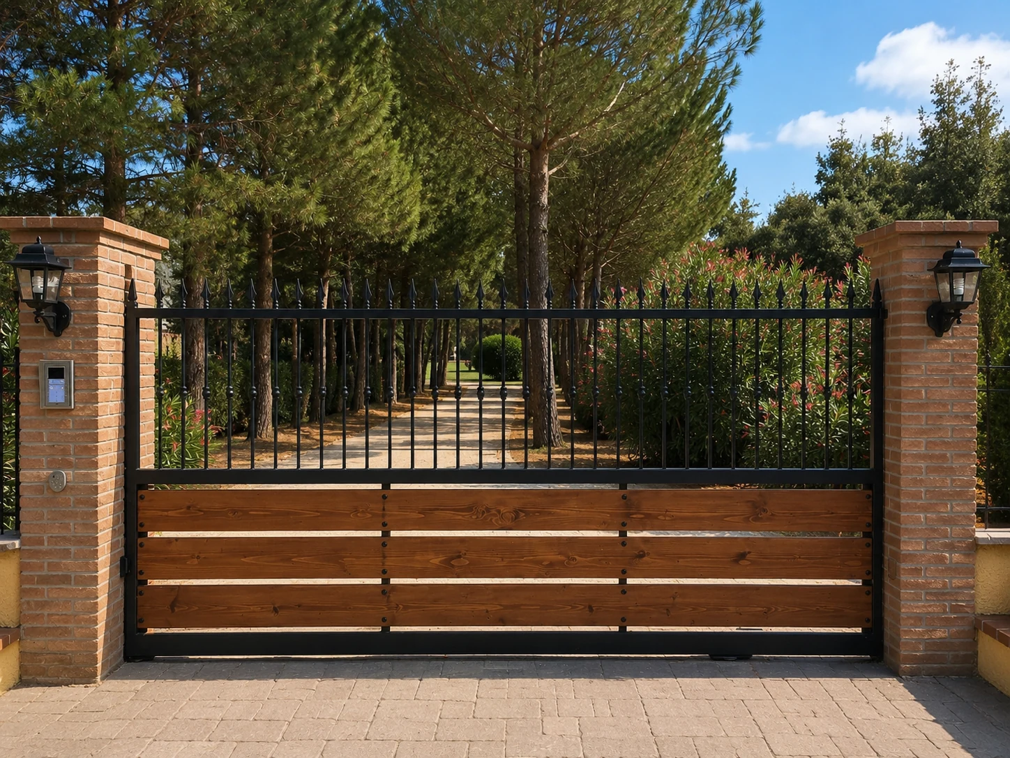 Cancello scorrevole Lena dal design GIMART