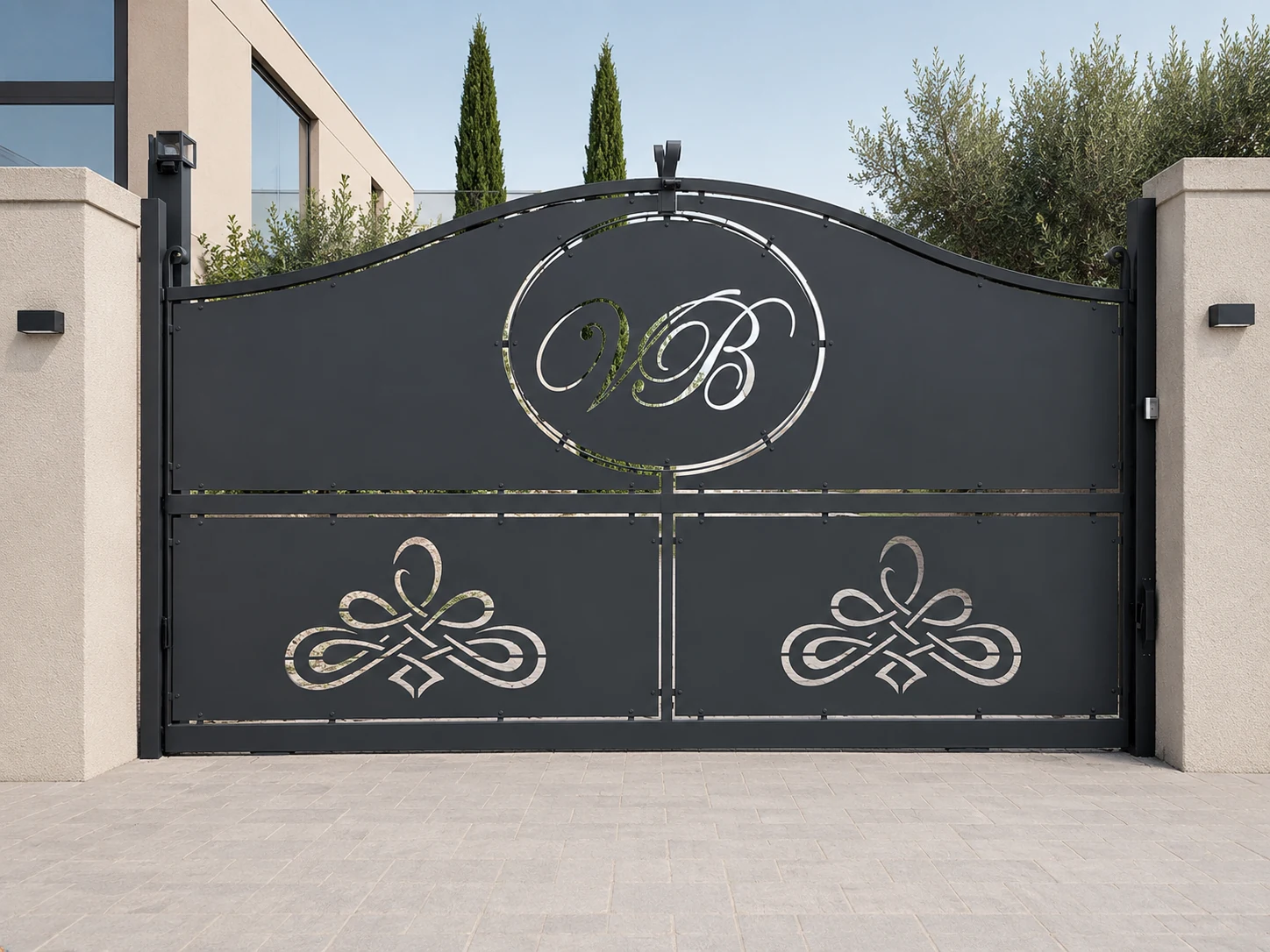 Cancello scorrevole Michela dal design GIMART