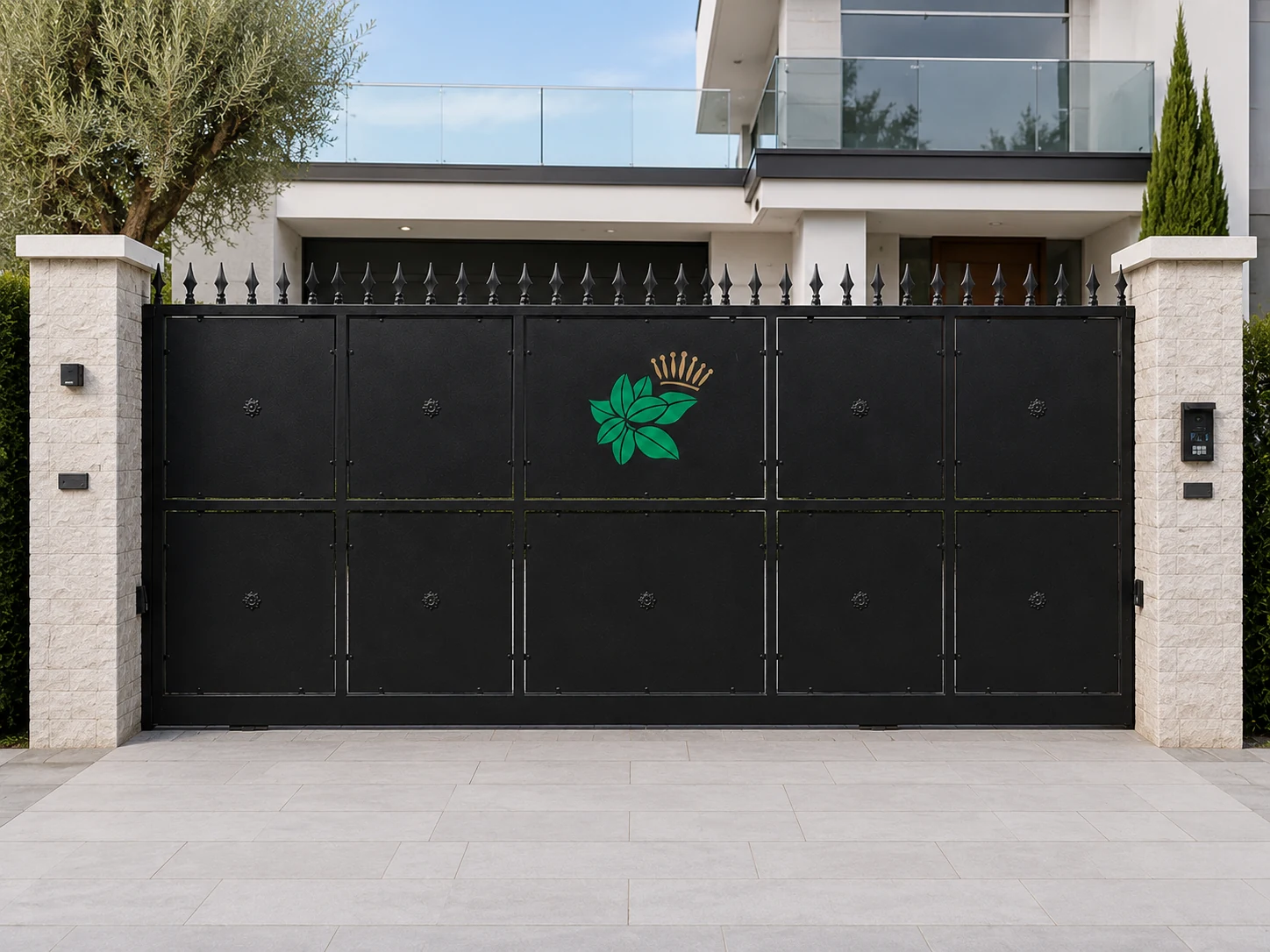 Cancello scorrevole Regina dal design GIMART