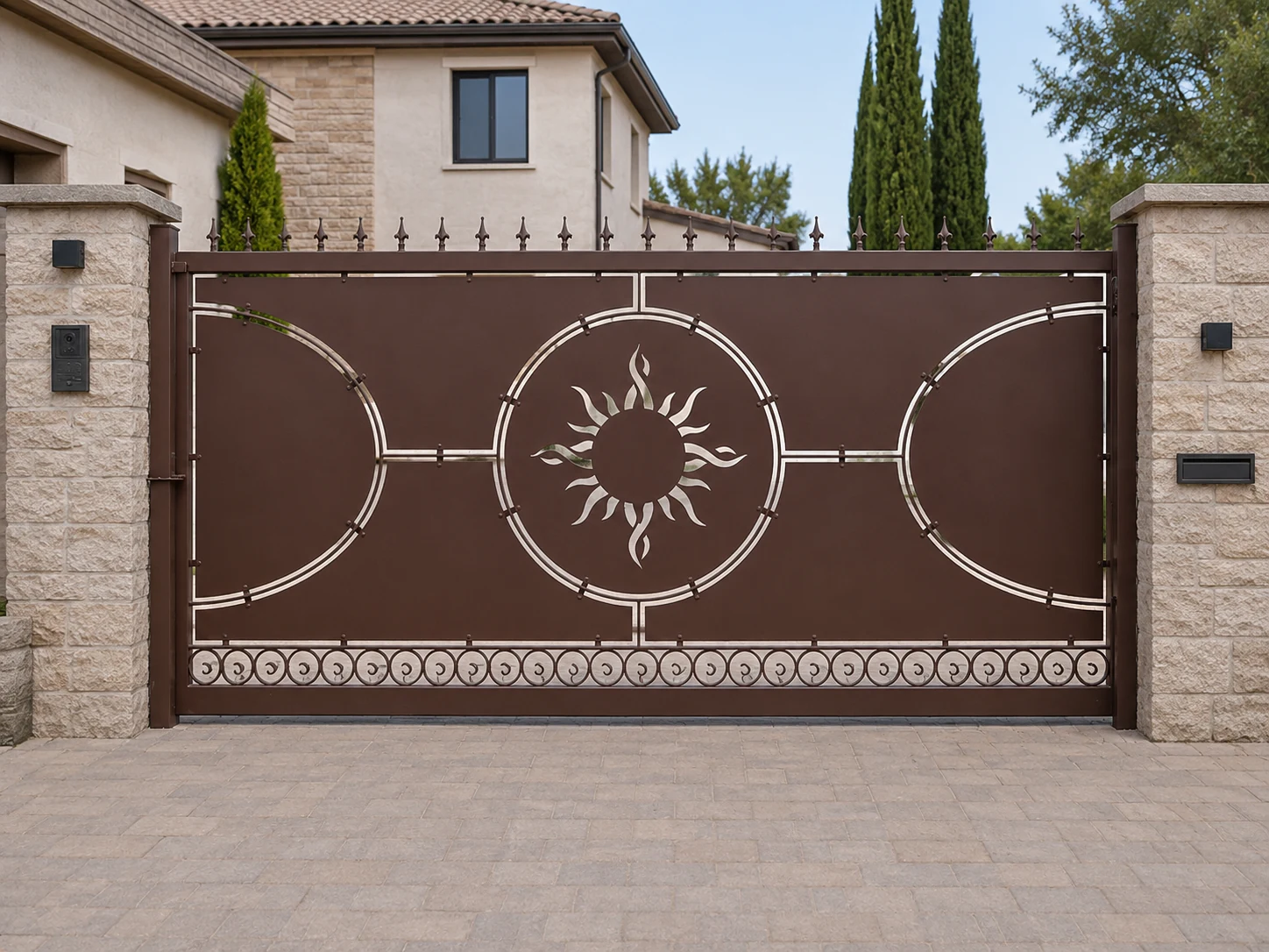 Cancello scorrevole Sara dal design GIMART