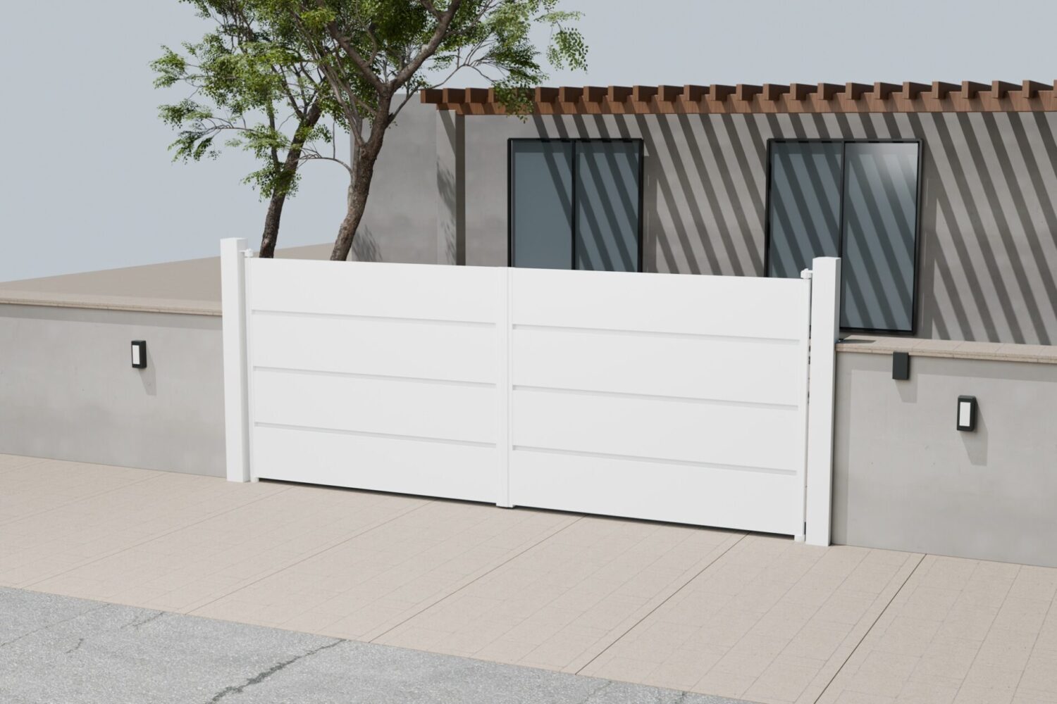 Cancello a battente modello Ines Eco - Cancelli a battente - GIMART cancelli in ferro Cancello a battente modello Ines Eco - Cancelli a battente - GIMART cancelli in ferro
