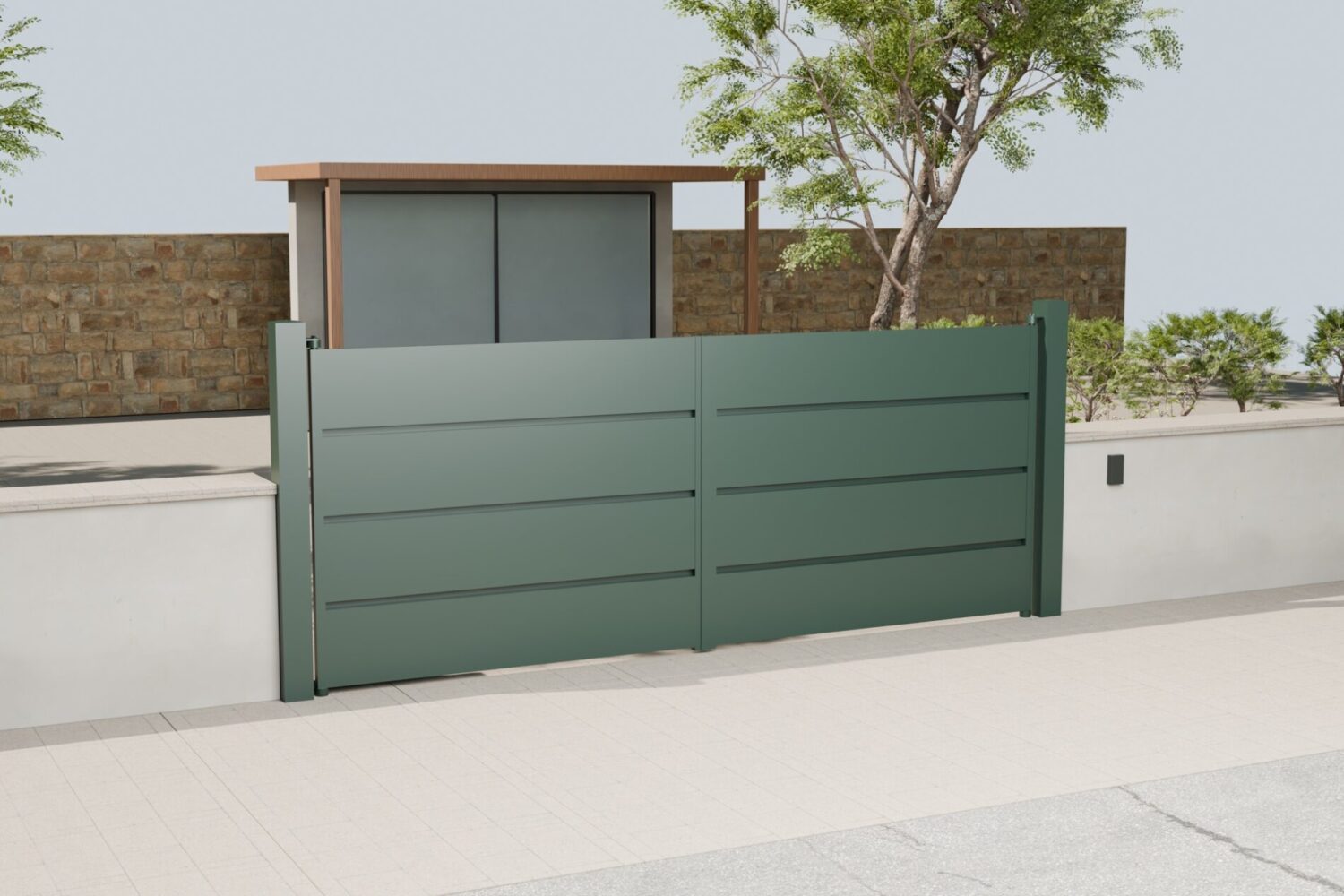 Cancello a battente modello Ines Eco - Cancelli a battente - GIMART cancelli in ferro Cancello a battente modello Ines Eco - Cancelli a battente - GIMART cancelli in ferro