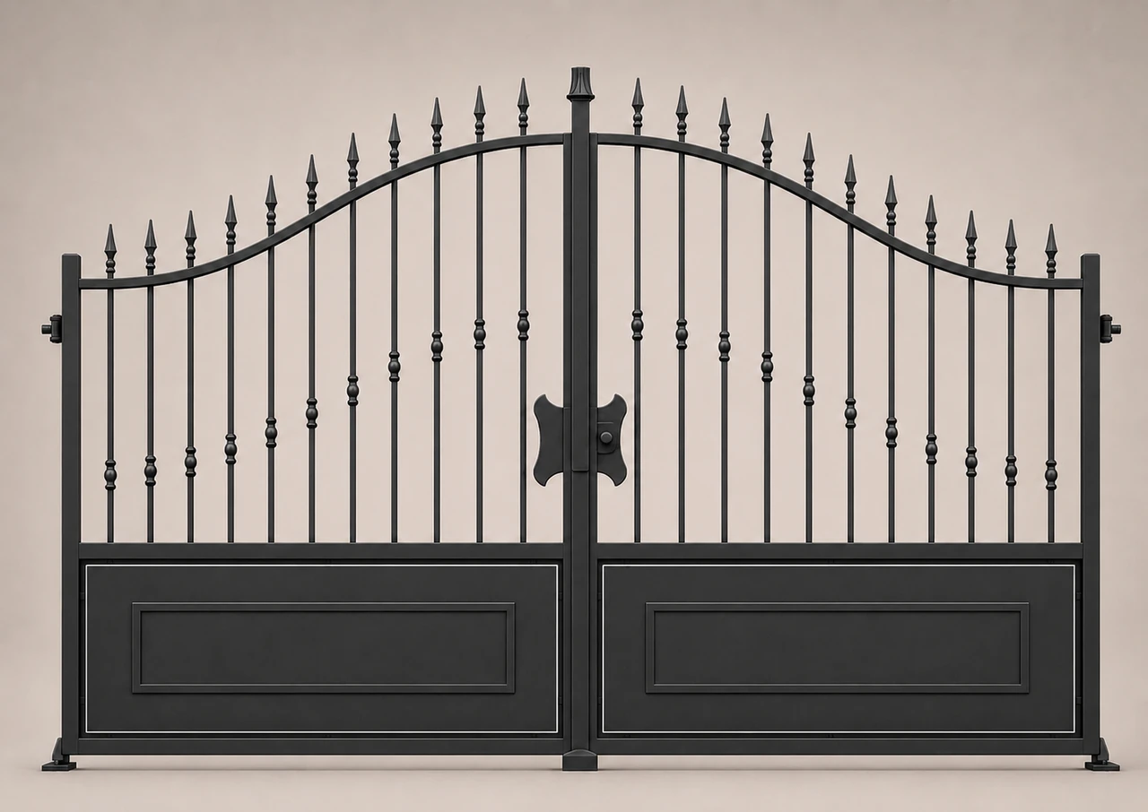 Cancello in ferro standard Omega Panel GIMART
